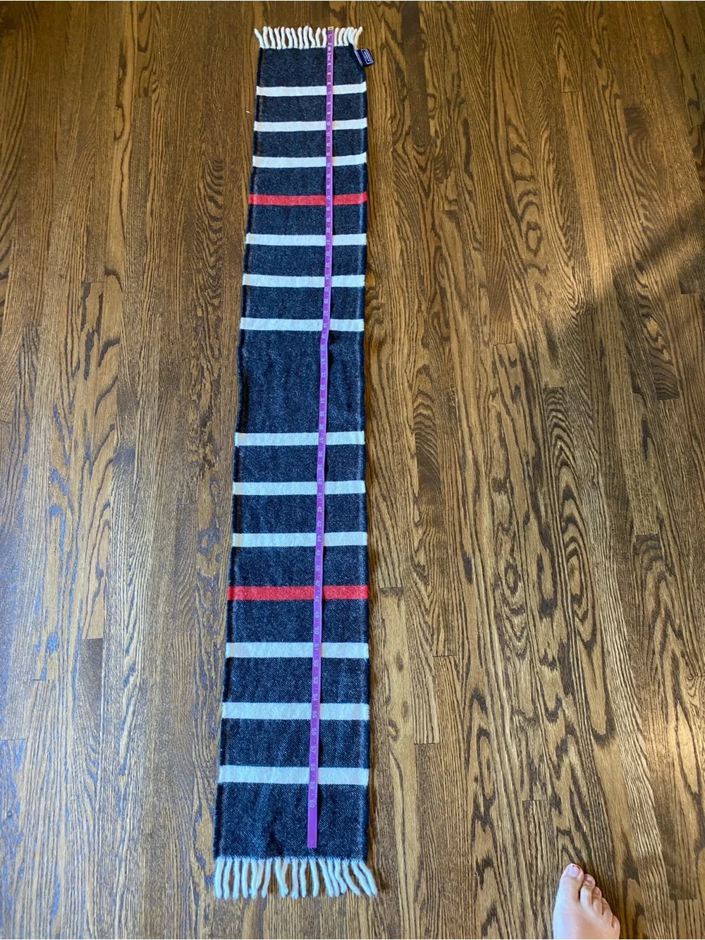 Fairbault woolen mill Co 100% pure wool scarf heritage fisherman outdoors